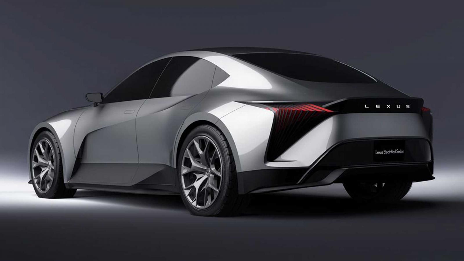 H Lexus έδειξε το Electrified Sedan Concept
